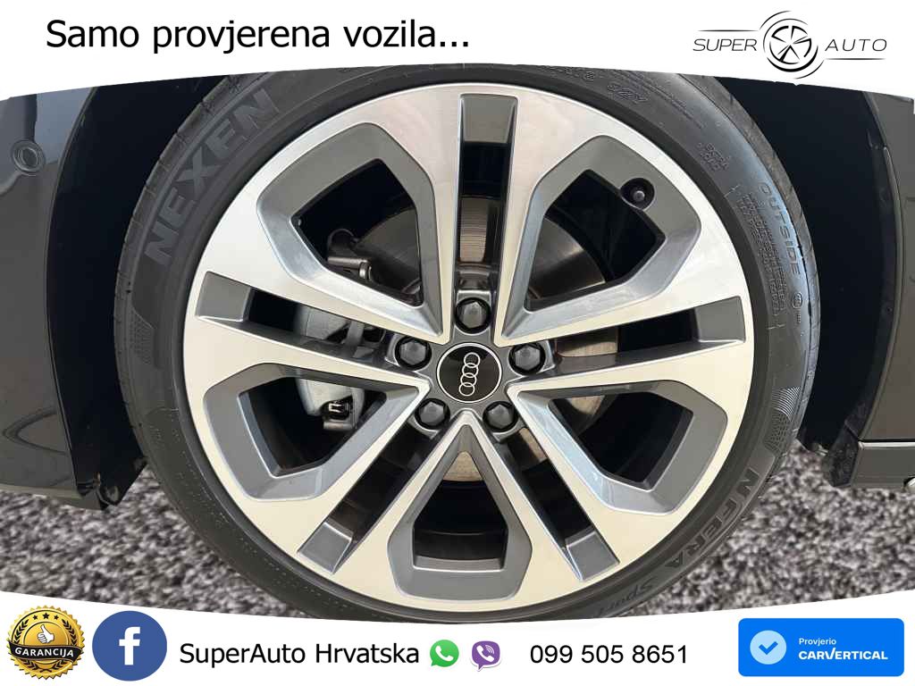 Audi A3 Limuzina 40 TFSI (204 KS) quattro S tronic S line LED+GR SJED+ACC