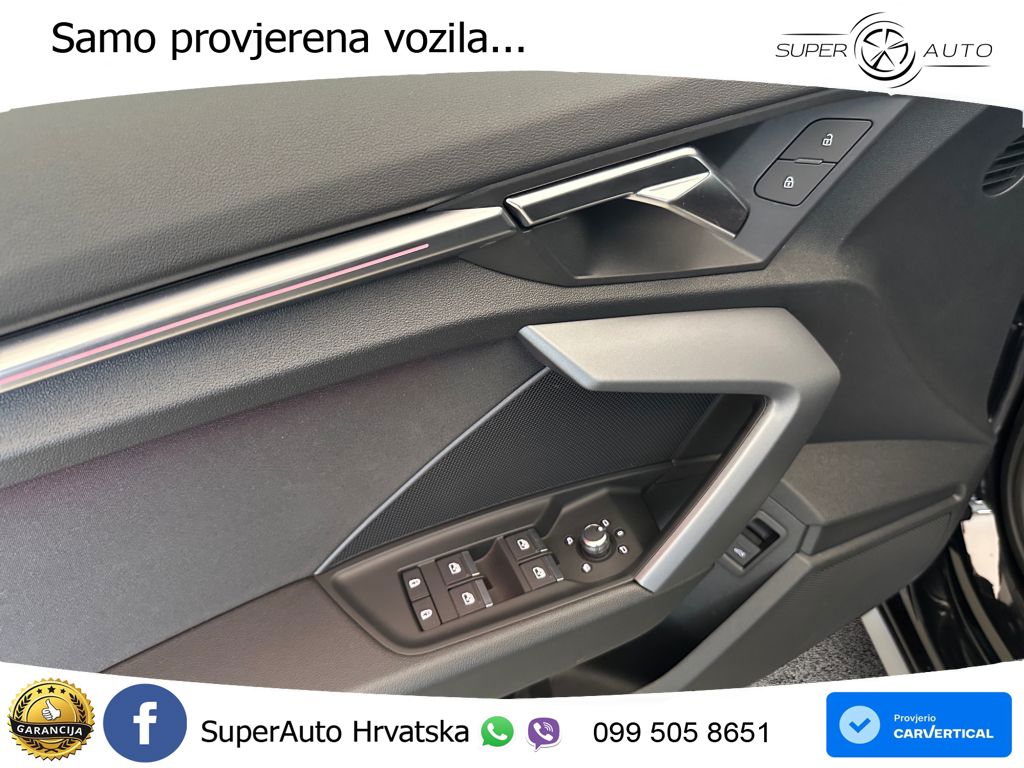 Audi A3 Limuzina 40 TFSI (204 KS) quattro S tronic S line LED+GR SJED+ACC