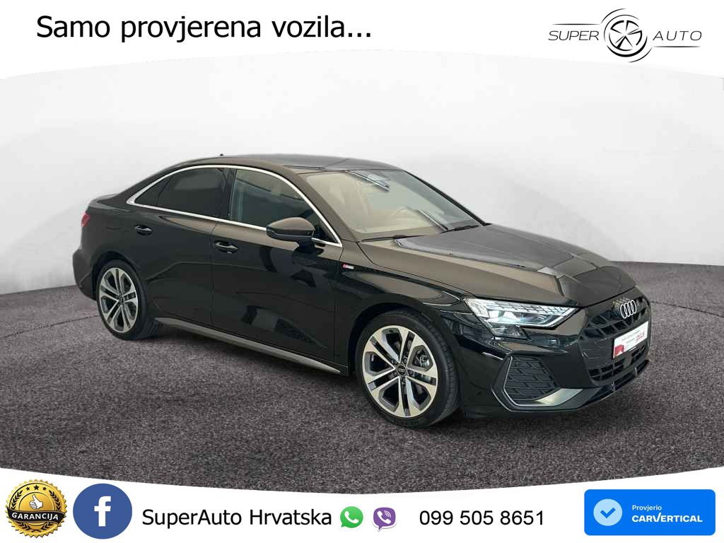 Audi A3 Limuzina 40 TFSI (204 KS) quattro S tronic S line LED+GR SJED+ACC