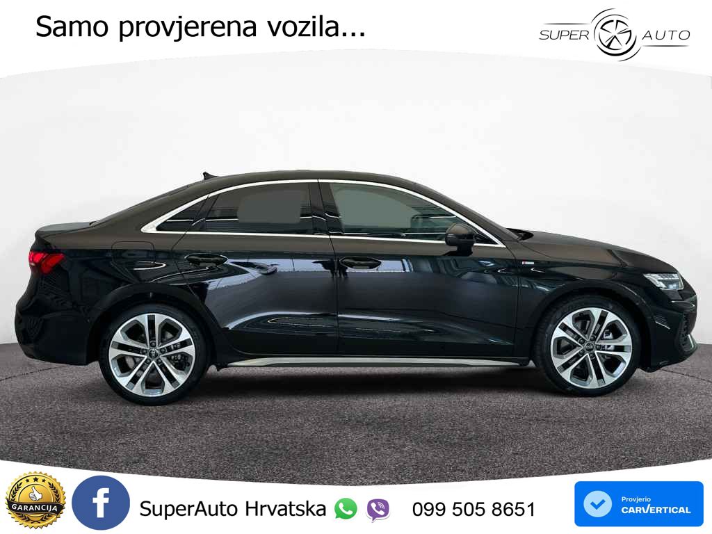 Audi A3 Limuzina 40 TFSI (204 KS) quattro S tronic S line LED+GR SJED+ACC