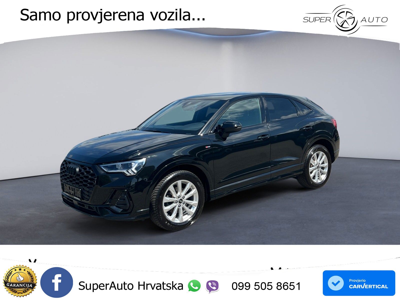 Audi Q3 II Sportback 35 TFSI (150 KS) S tronic S line LED+GR SJED+ACC