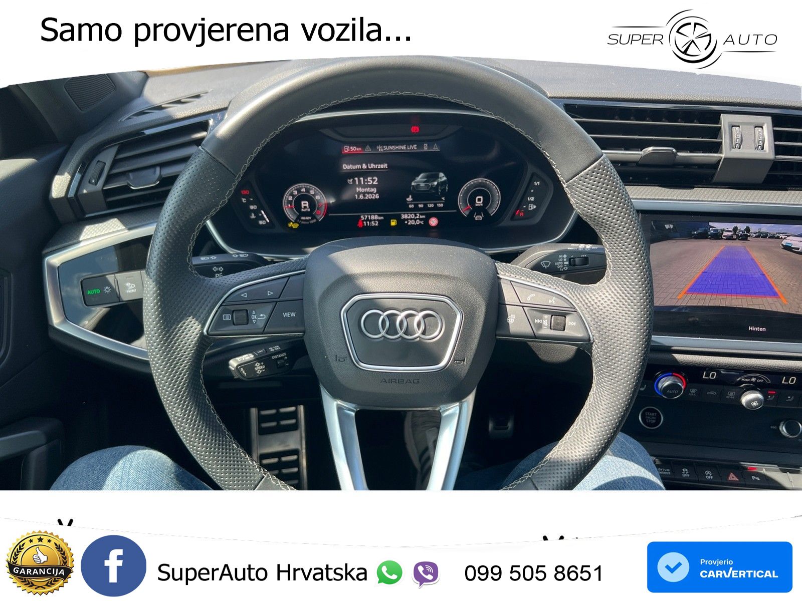 Audi Q3 II Sportback 35 TFSI (150 KS) S tronic S line LED+GR SJED+ACC