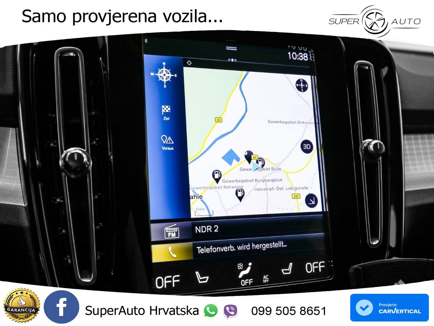 Volvo XC40 1.5 T2 129 KS Automatic LED+GR SJED+ACC