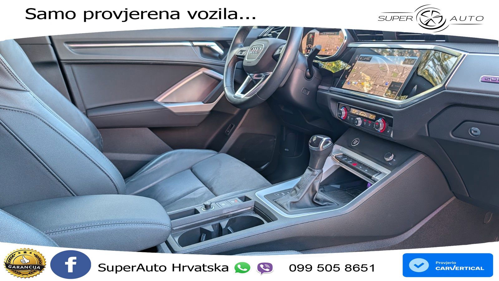 Audi Q3 Sportback 40 TDI (200 KS) quattro S tronic S line LED+GR SJED+ACC