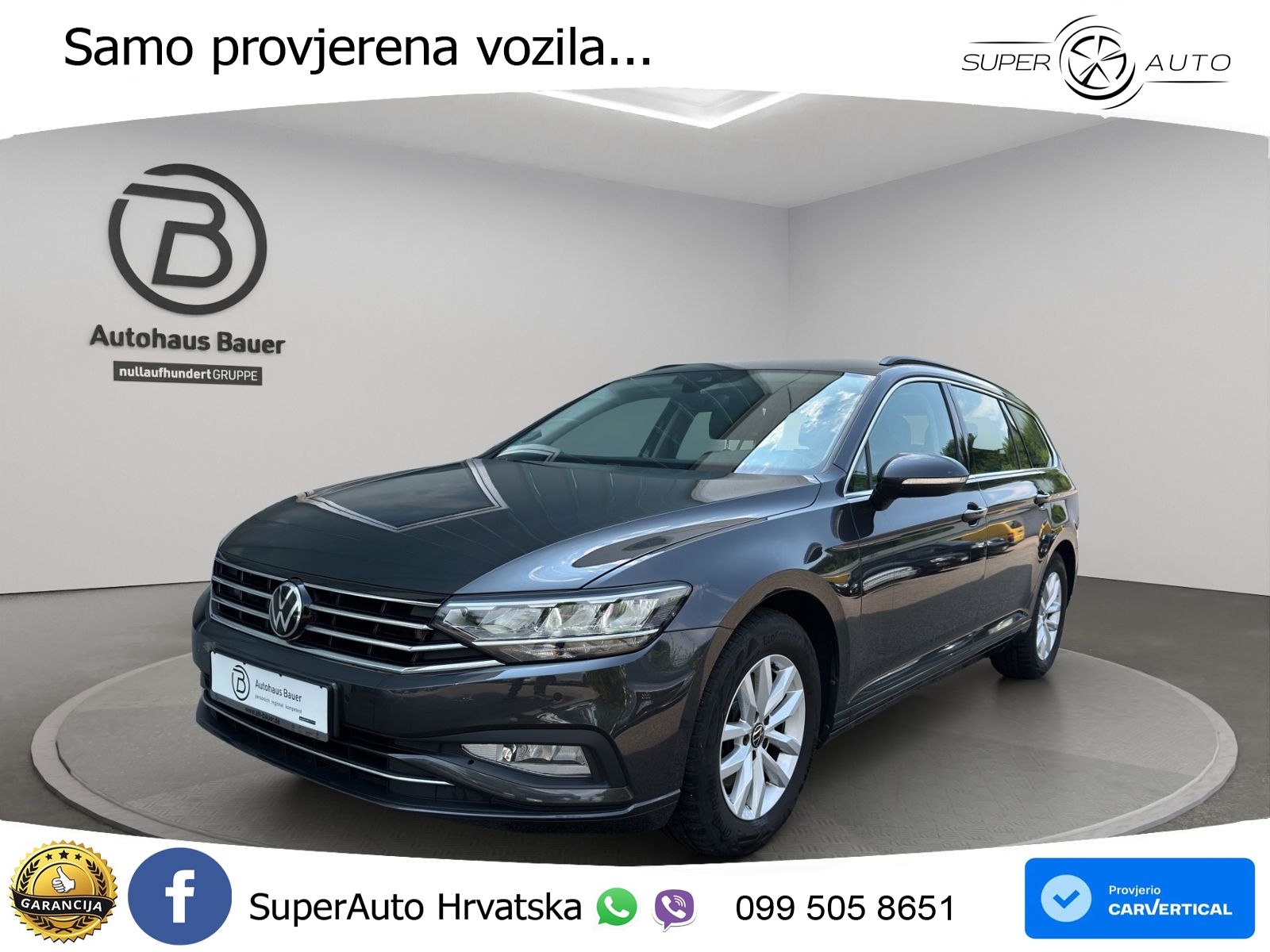Volkswagen Passat Variant 1.5 TSI (150 KS) DSG ACT LED+GR SJED+ACC