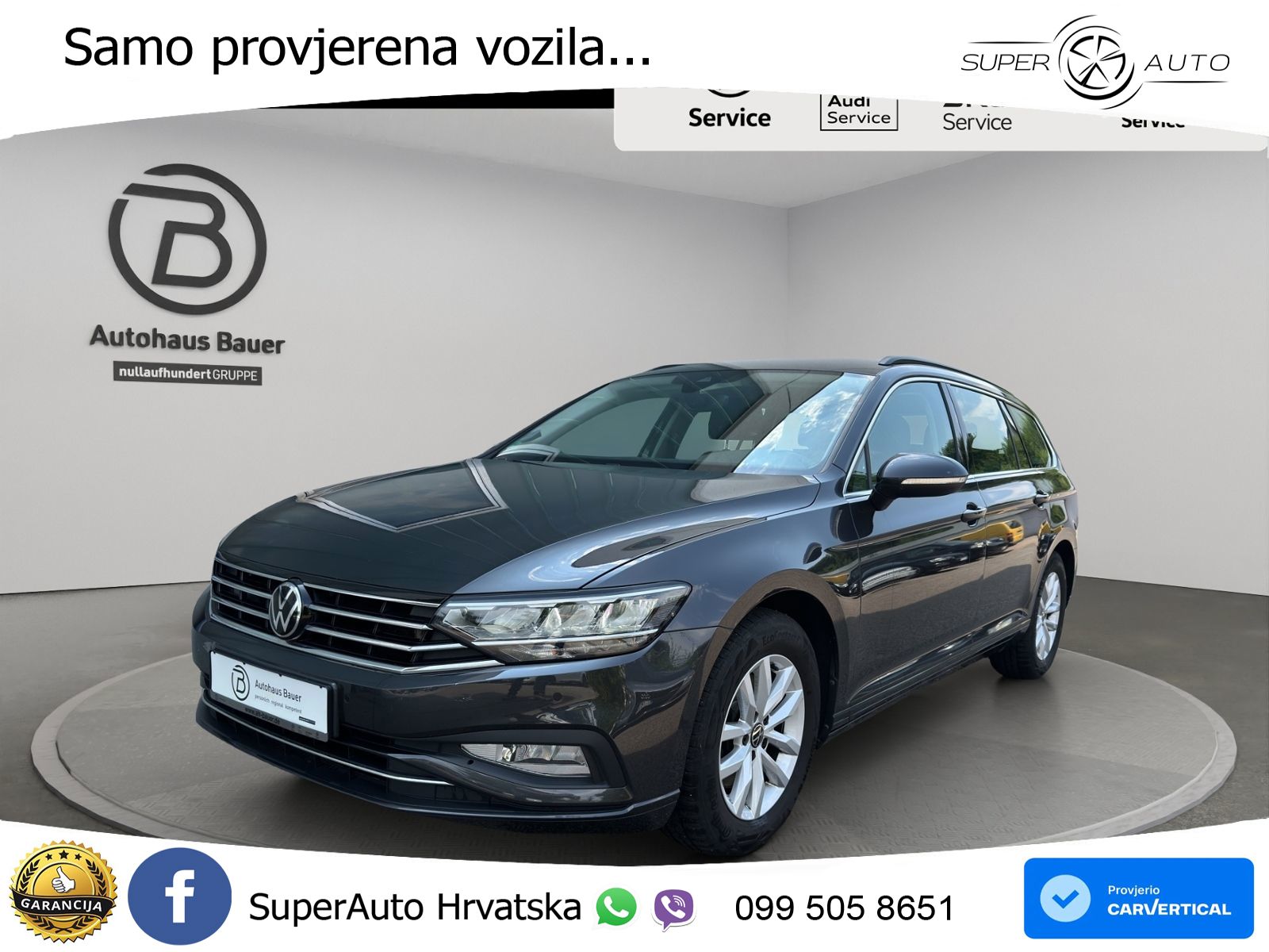 Volkswagen Passat Variant 1.5 TSI (150 KS) DSG ACT LED+GR SJED+ACC