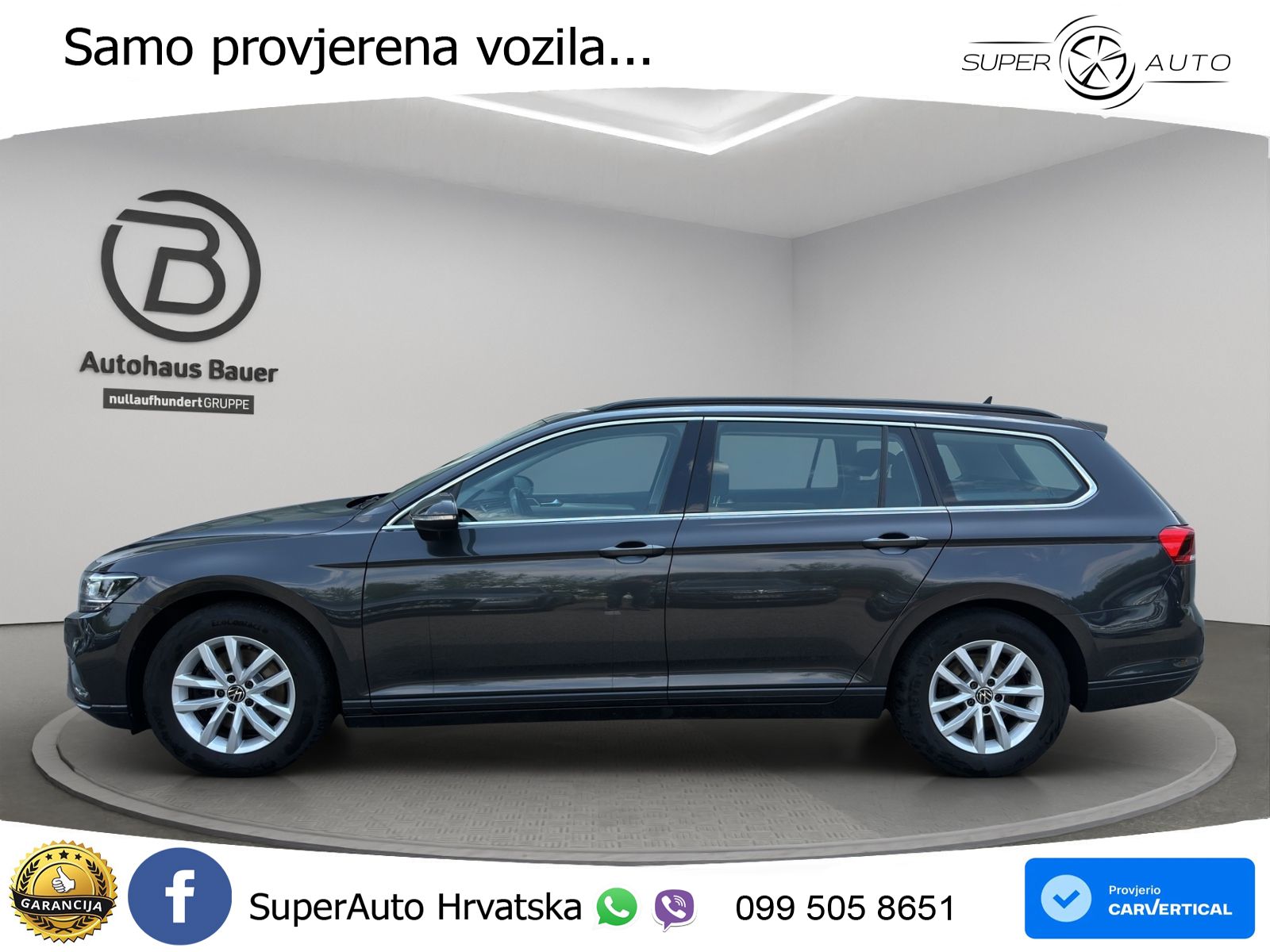 Volkswagen Passat Variant 1.5 TSI (150 KS) DSG ACT LED+GR SJED+ACC