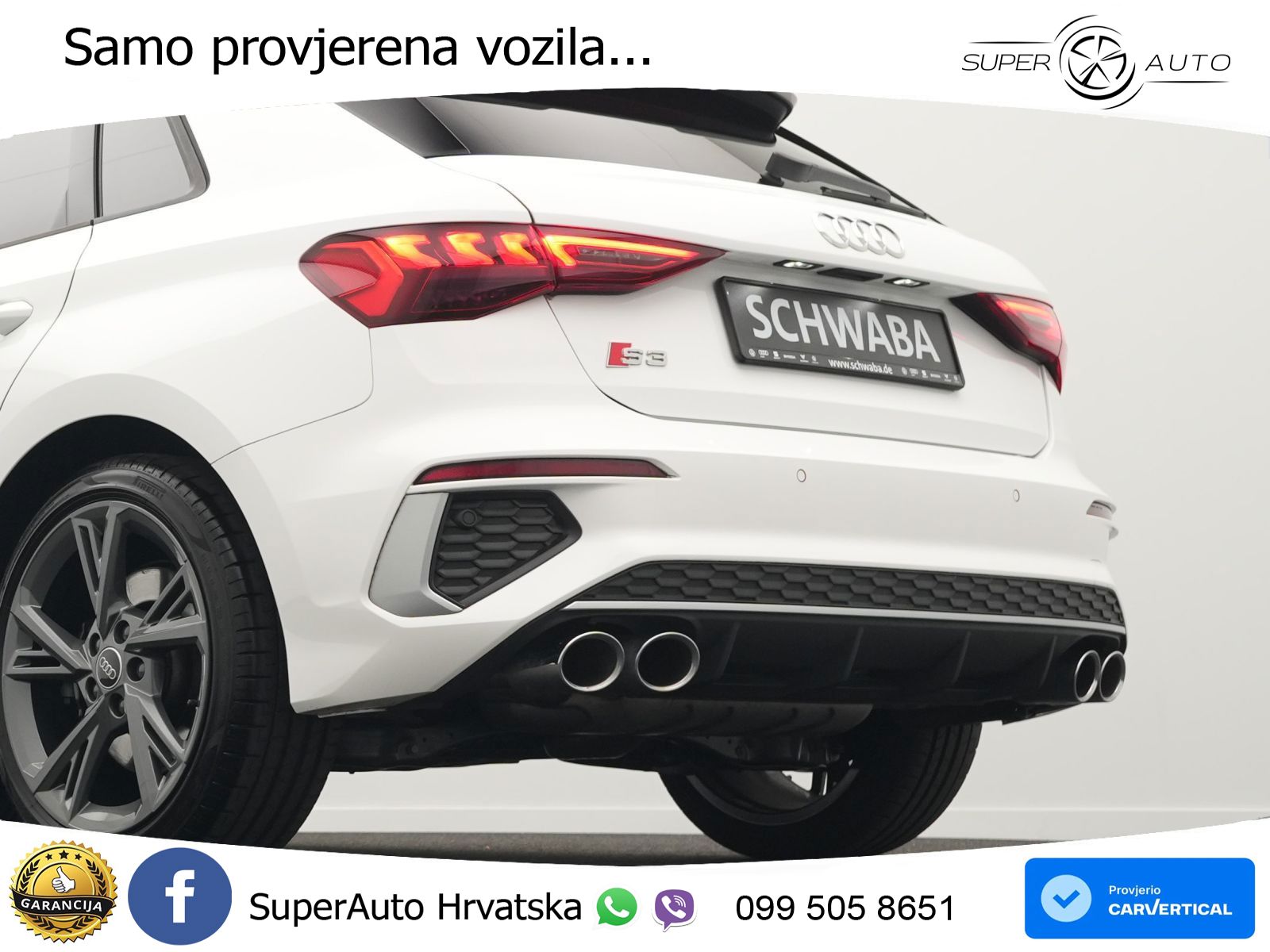 Audi S3 2.0 TFSI (310 KS) quattro S tronic