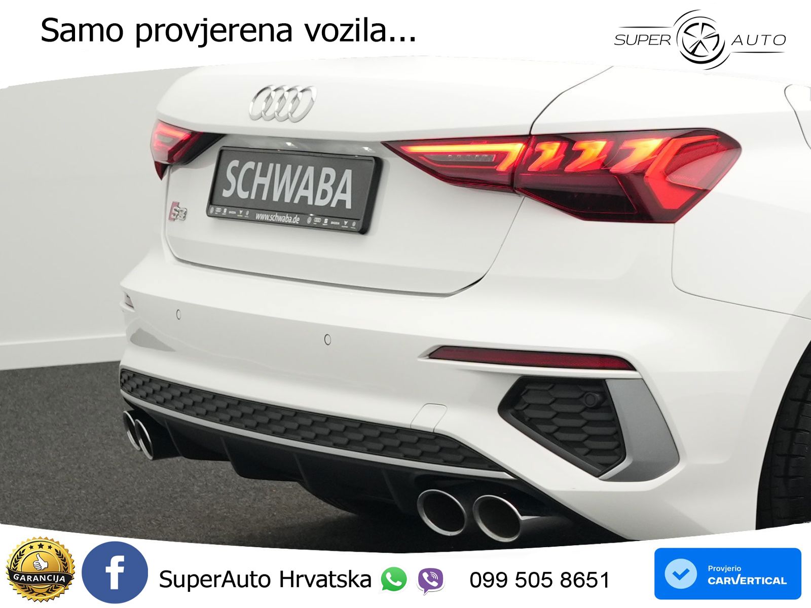 Audi S3 2.0 TFSI (310 KS) quattro S tronic