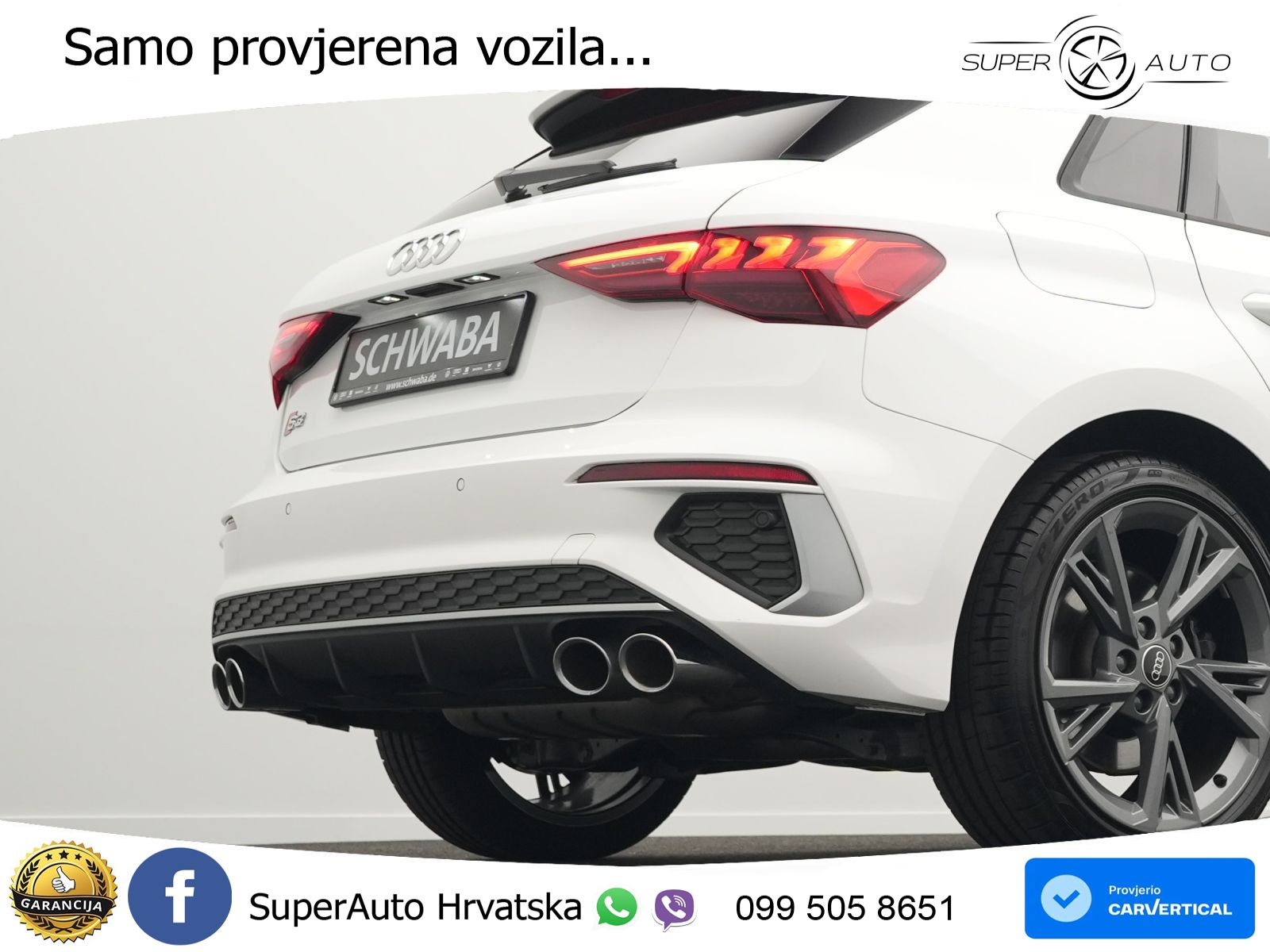 Audi S3 2.0 TFSI (310 KS) quattro S tronic