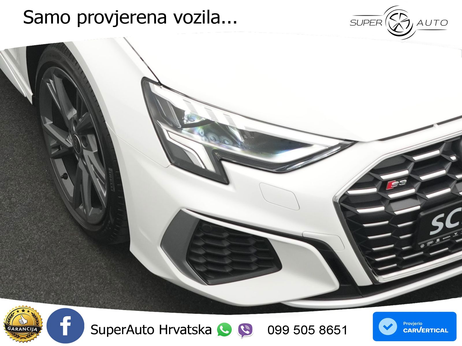 Audi S3 2.0 TFSI (310 KS) quattro S tronic