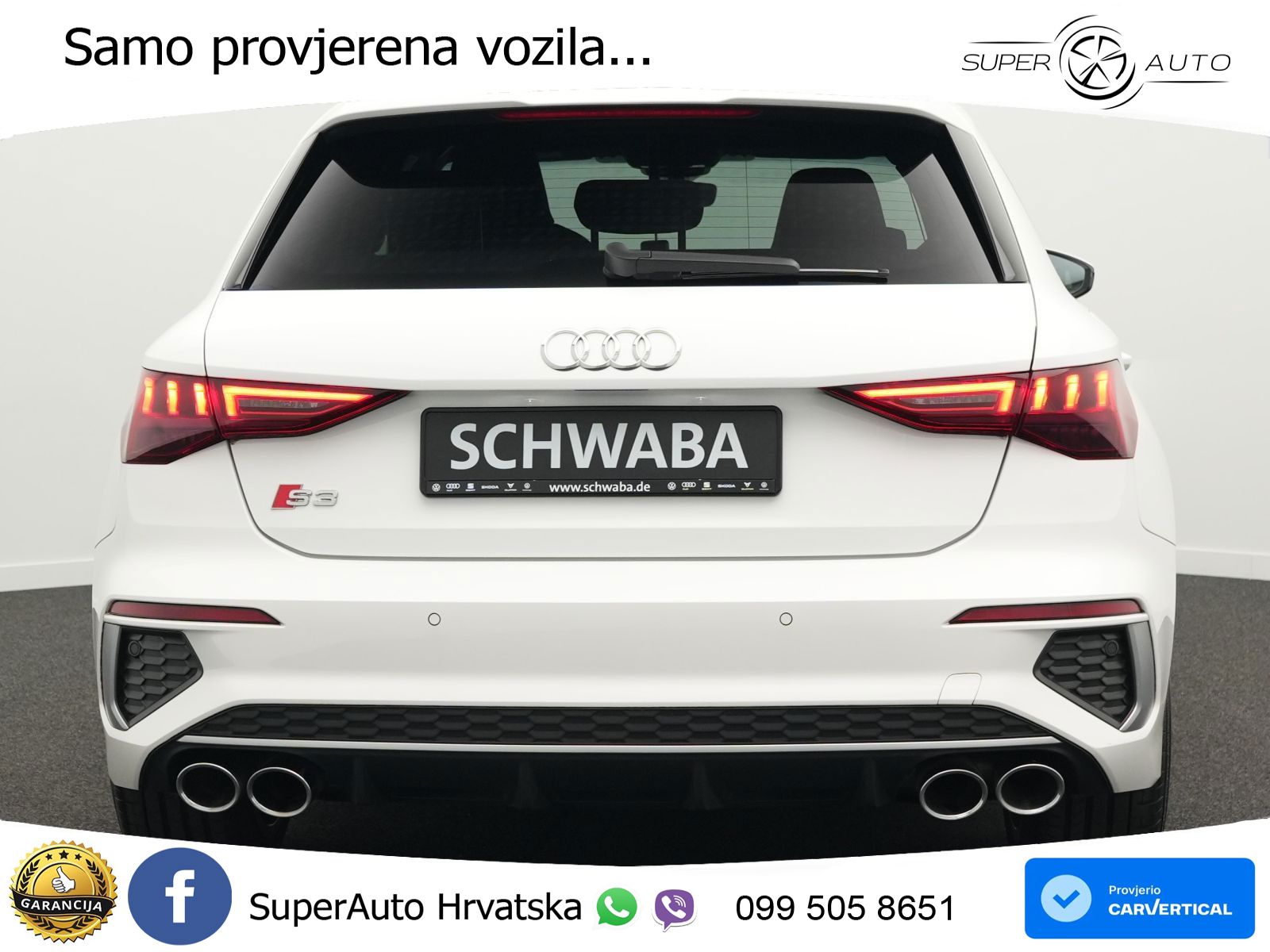 Audi S3 2.0 TFSI (310 KS) quattro S tronic