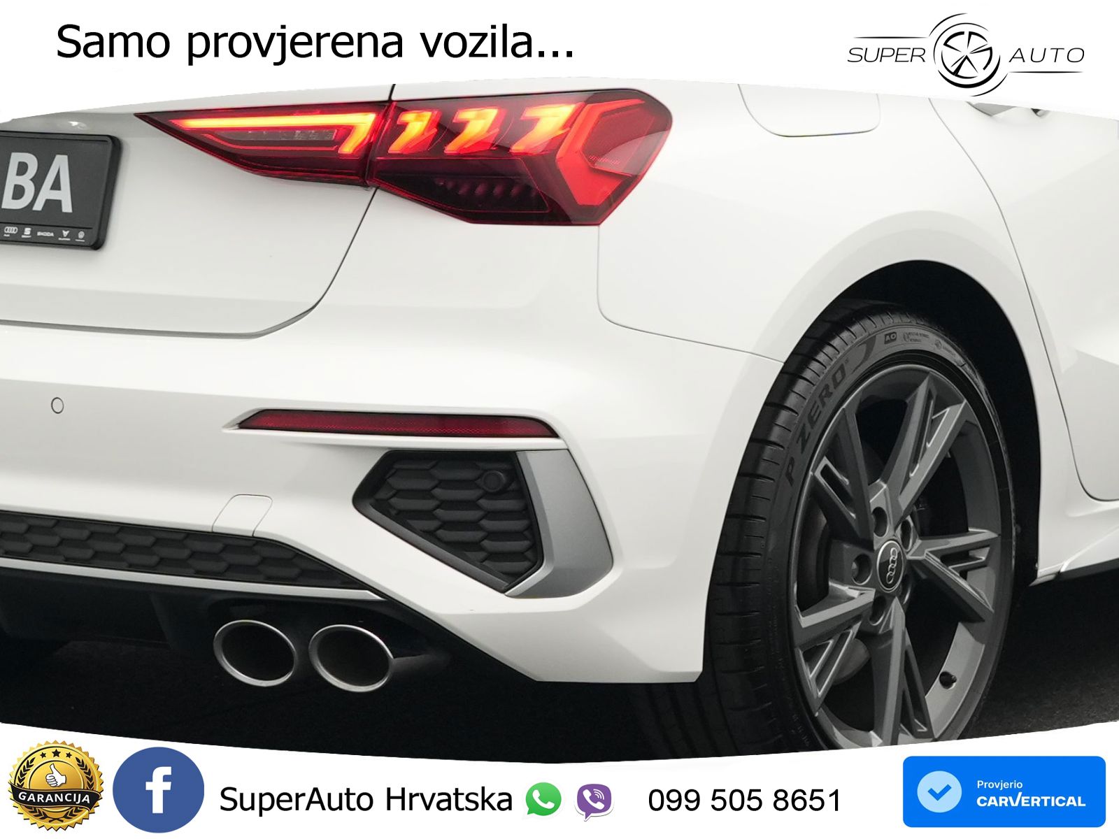 Audi S3 2.0 TFSI (310 KS) quattro S tronic