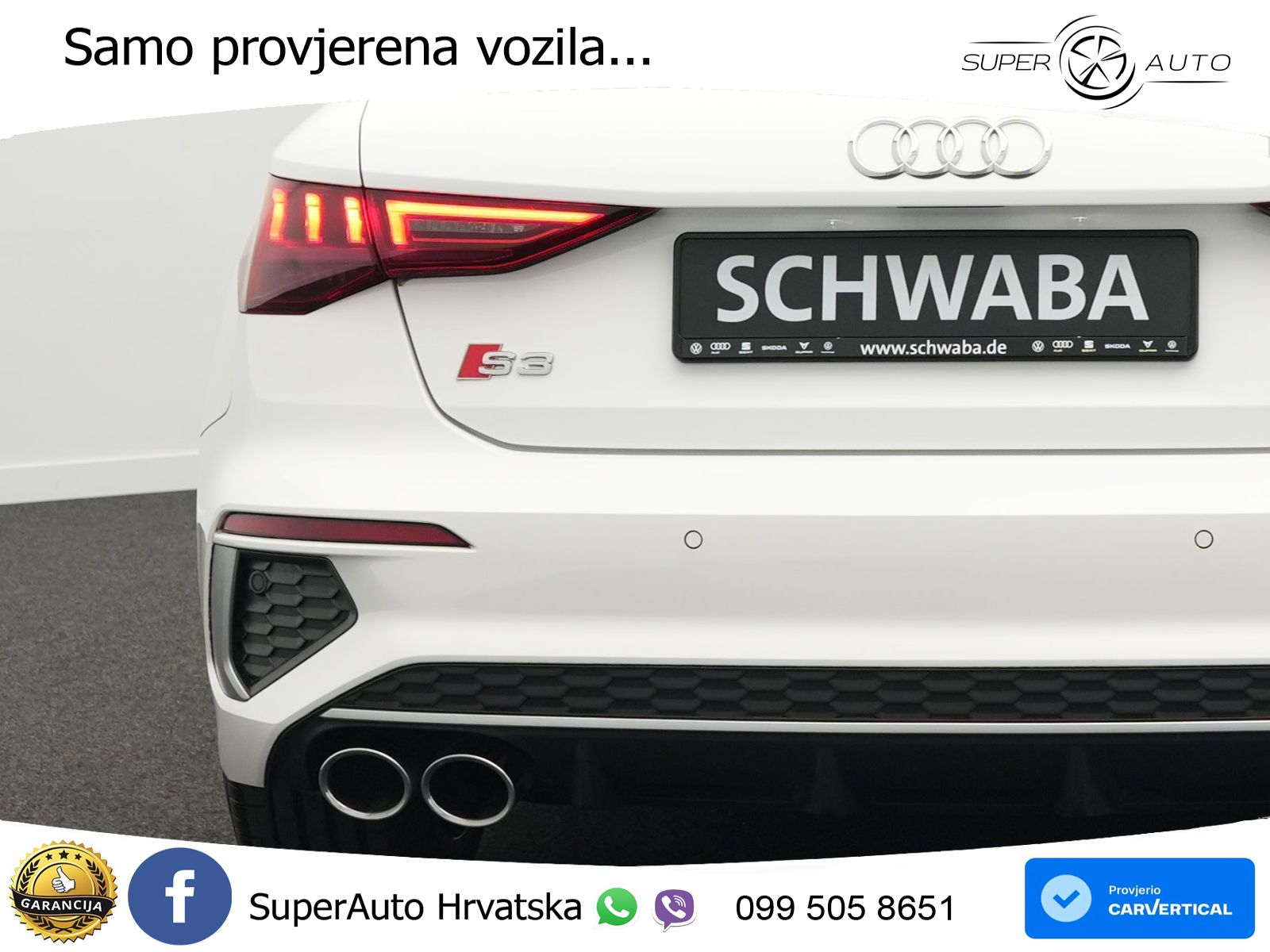 Audi S3 2.0 TFSI (310 KS) quattro S tronic