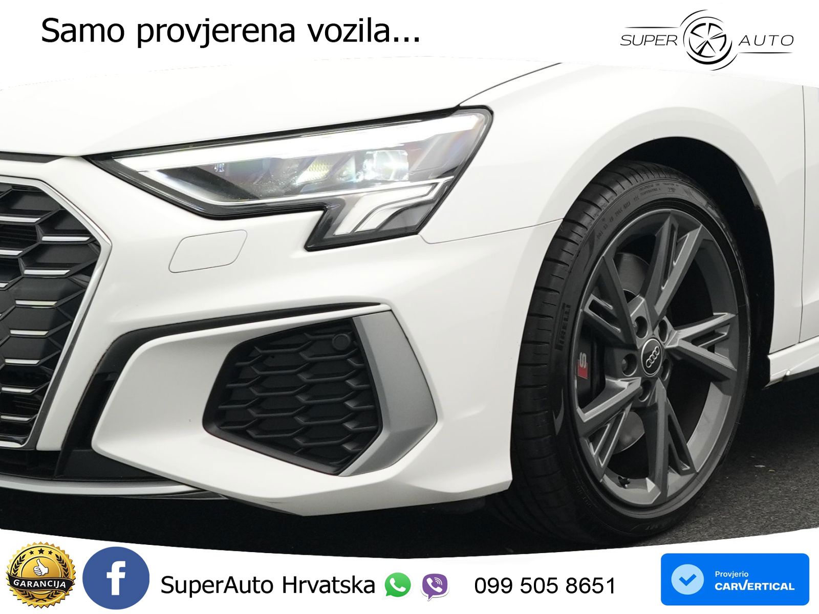 Audi S3 2.0 TFSI (310 KS) quattro S tronic