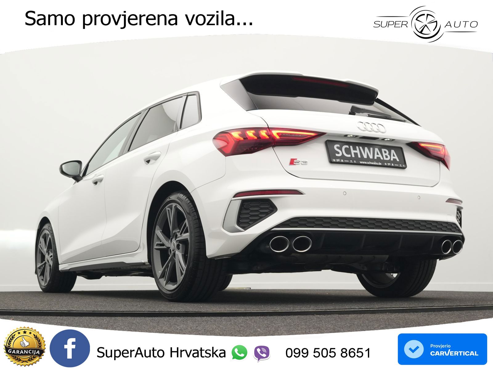 Audi S3 2.0 TFSI (310 KS) quattro S tronic