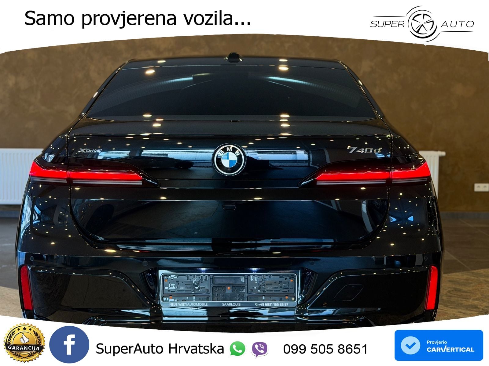 BMW 740d (299 KS) xDrive Steptronic M Sport LED+GR SJED+ACC