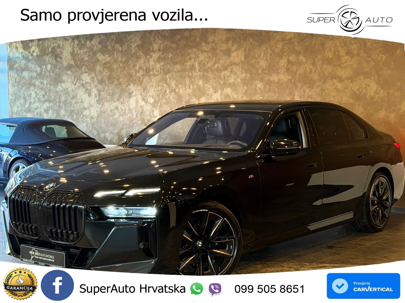 BMW 740d (299 KS) xDrive Steptronic M Sport LED+GR SJED+ACC