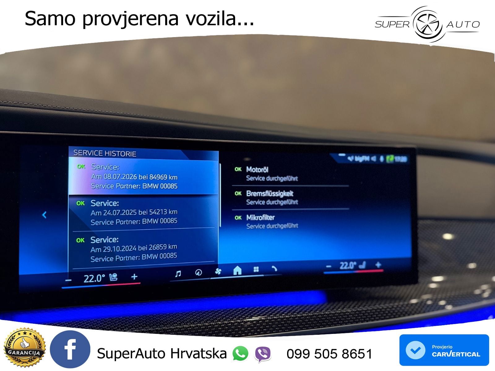 BMW 740d (299 KS) xDrive Steptronic M Sport LED+GR SJED+ACC