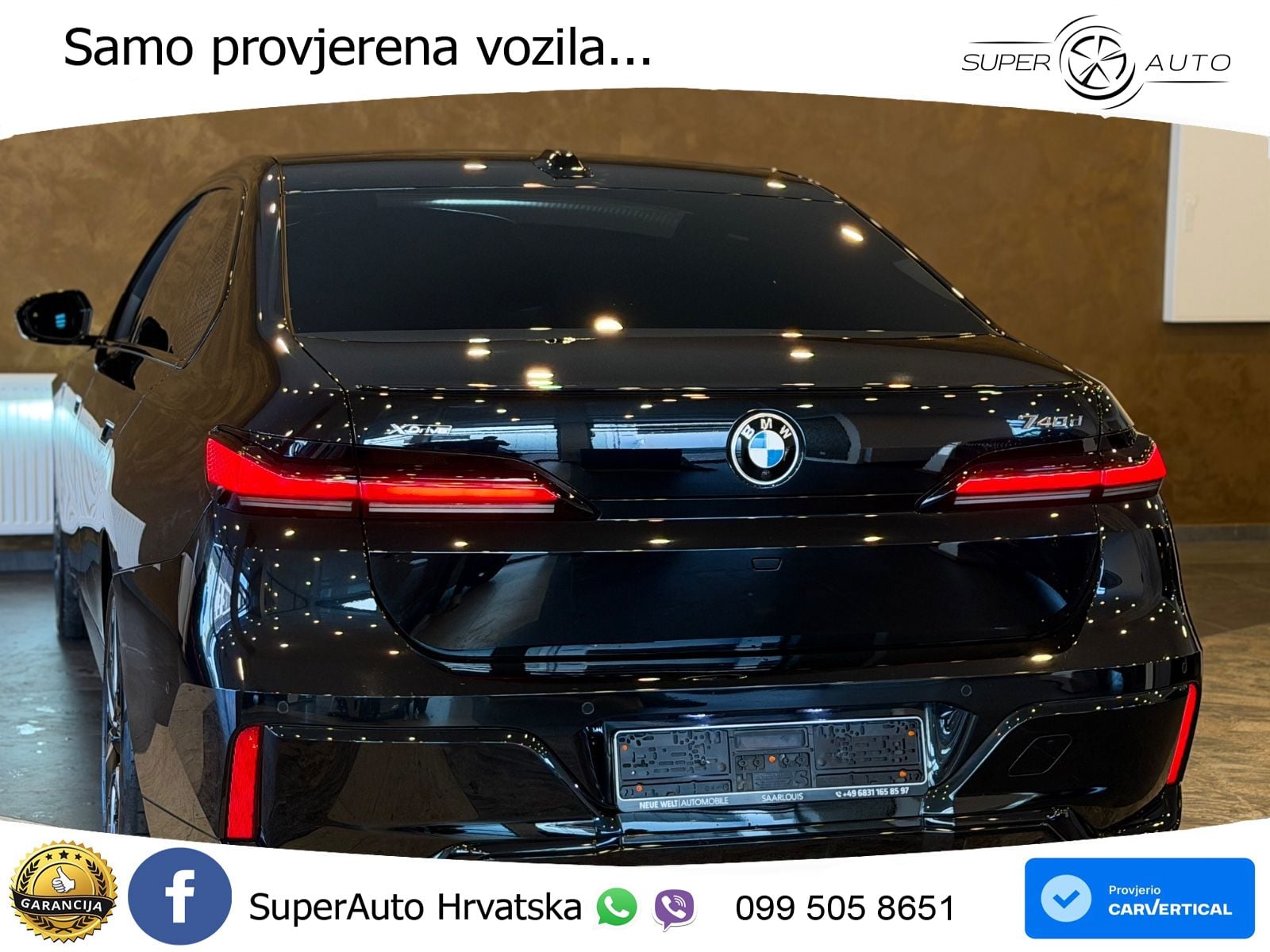 BMW 740d (299 KS) xDrive Steptronic M Sport LED+GR SJED+ACC