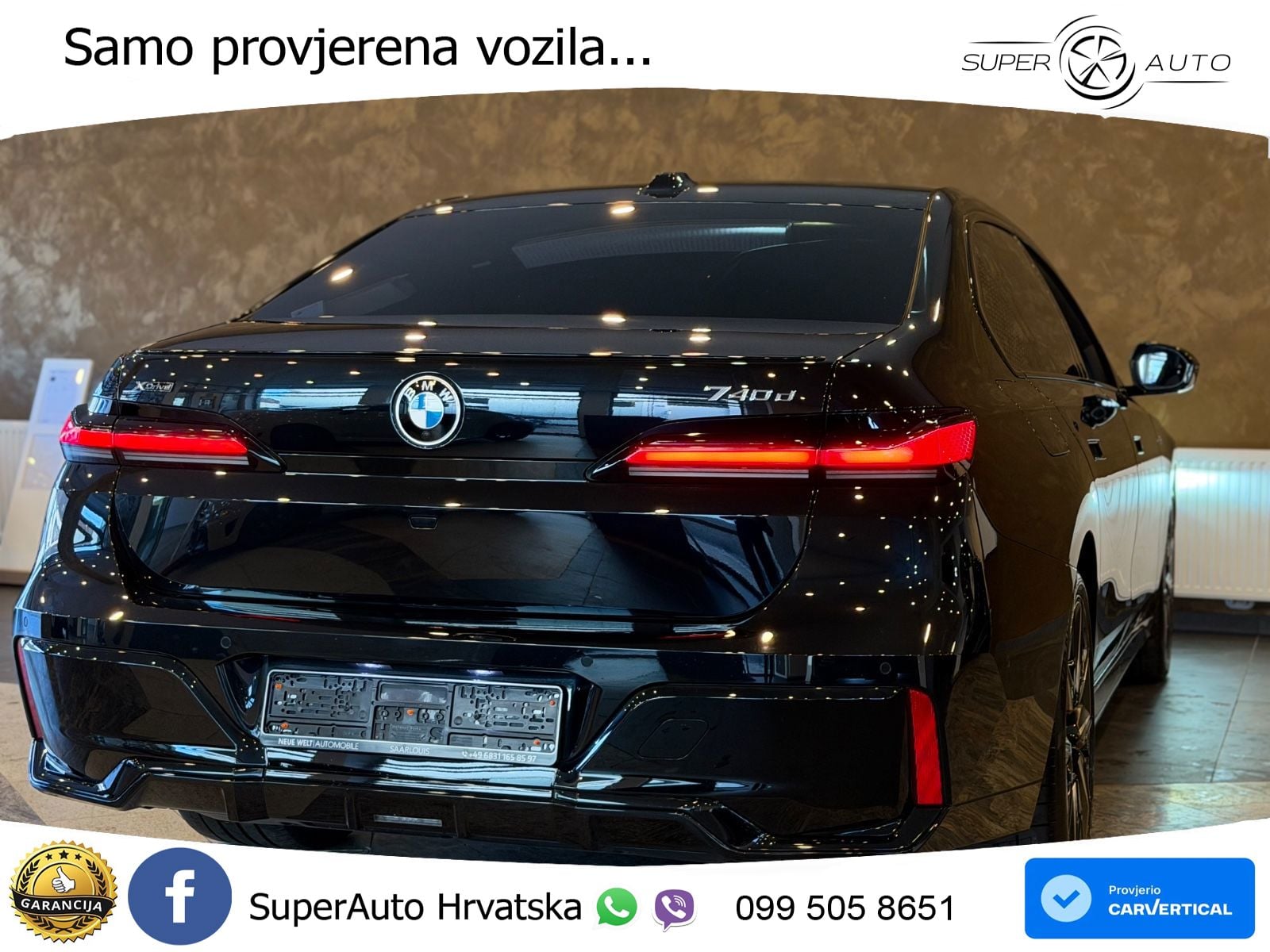 BMW 740d (299 KS) xDrive Steptronic M Sport LED+GR SJED+ACC