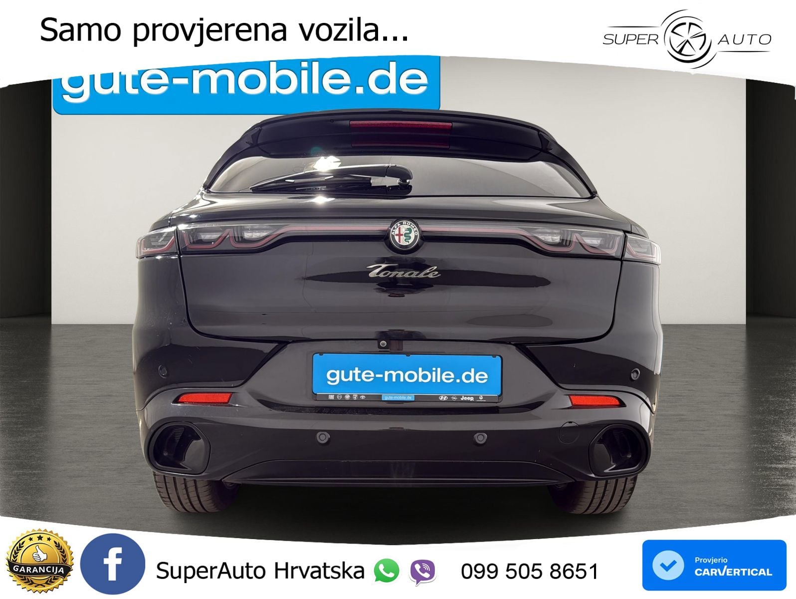 Alfa Romeo Tonale 1.5 VGT (160 KS) 48V-Hybrid TCT LED+GR SJED+ACC