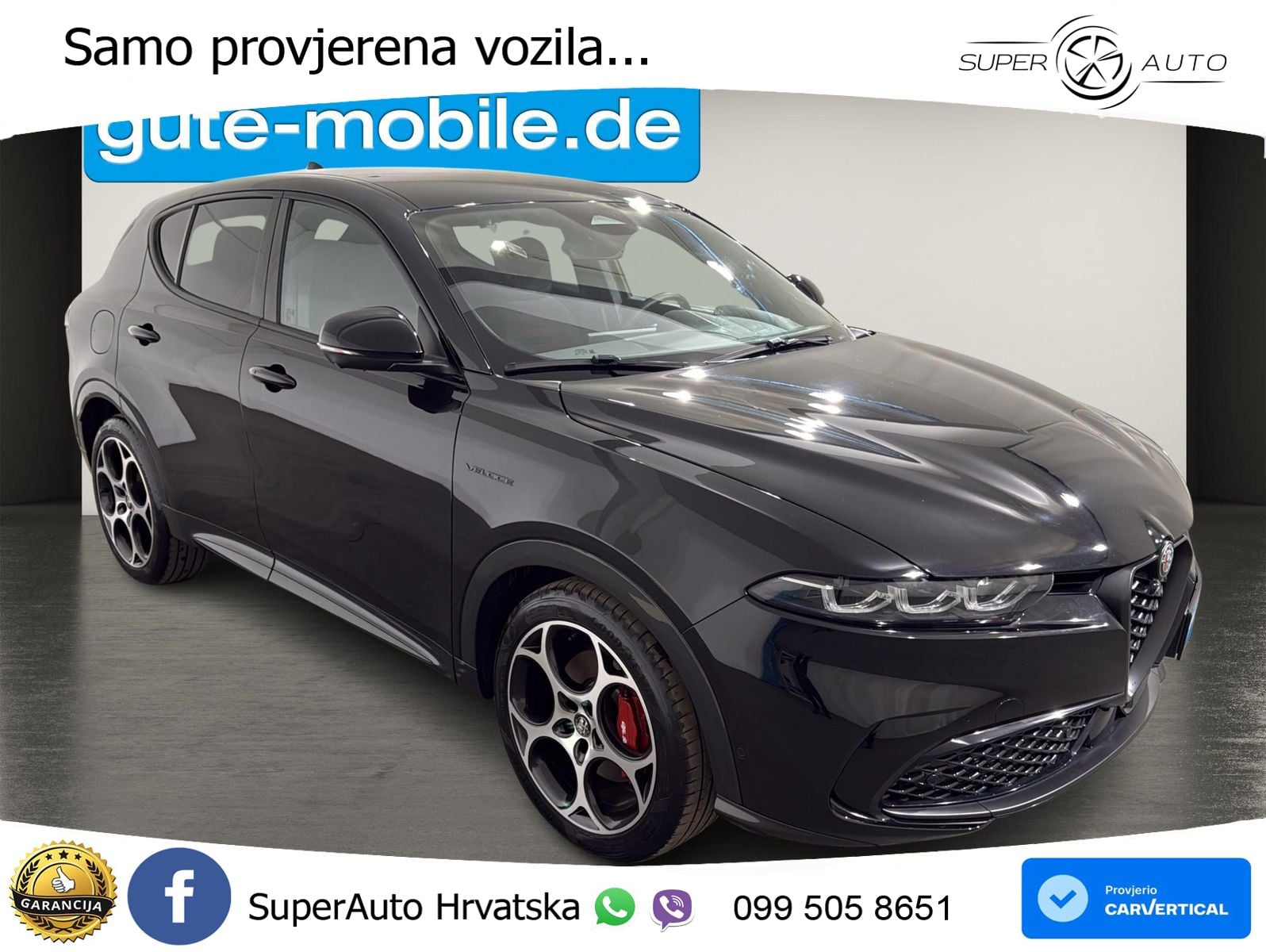Alfa Romeo Tonale 1.5 VGT (160 KS) 48V-Hybrid TCT LED+GR SJED+ACC