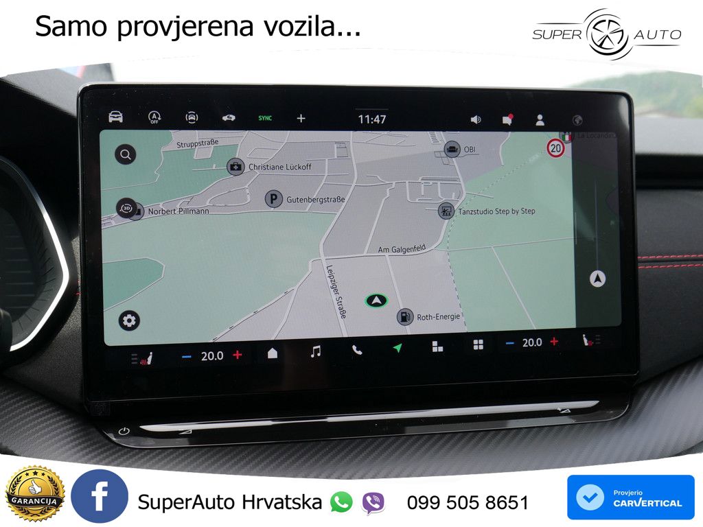 Škoda Octavia Combi RS 2.0 TSI (265 KS) DSG MATRIX+GR SJED+KAM