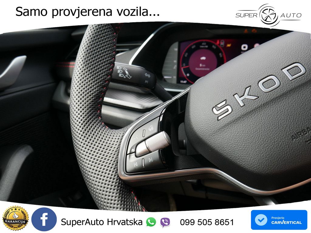 Škoda Octavia Combi RS 2.0 TSI (265 KS) DSG MATRIX+GR SJED+KAM