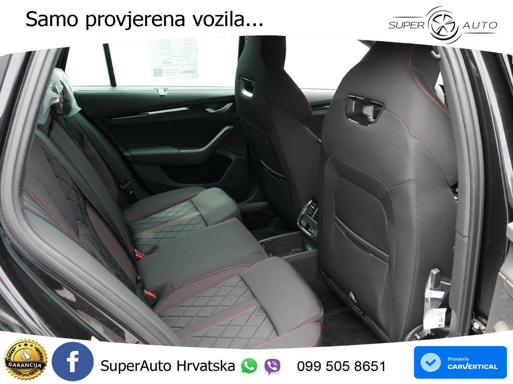 Škoda Octavia Combi RS 2.0 TSI (265 KS) DSG MATRIX+GR SJED+KAM