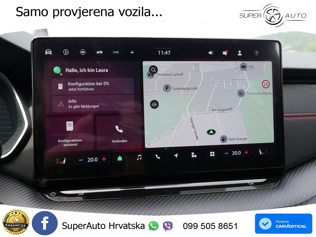 Škoda Octavia Combi RS 2.0 TSI (265 KS) DSG MATRIX+GR SJED+KAM