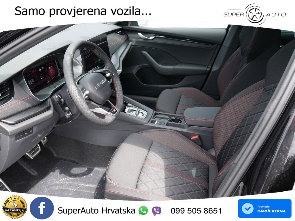 Škoda Octavia Combi RS 2.0 TSI (265 KS) DSG MATRIX+GR SJED+KAM