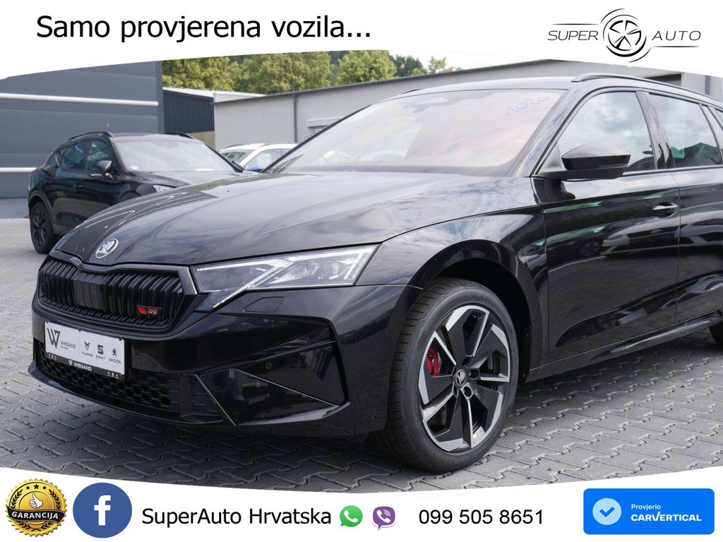 Škoda Octavia Combi RS 2.0 TSI (265 KS) DSG MATRIX+GR SJED+KAM