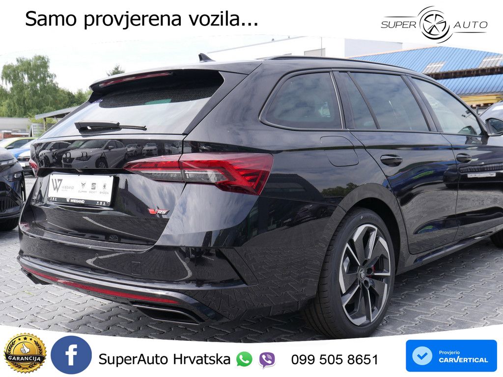 Škoda Octavia Combi RS 2.0 TSI (265 KS) DSG MATRIX+GR SJED+KAM