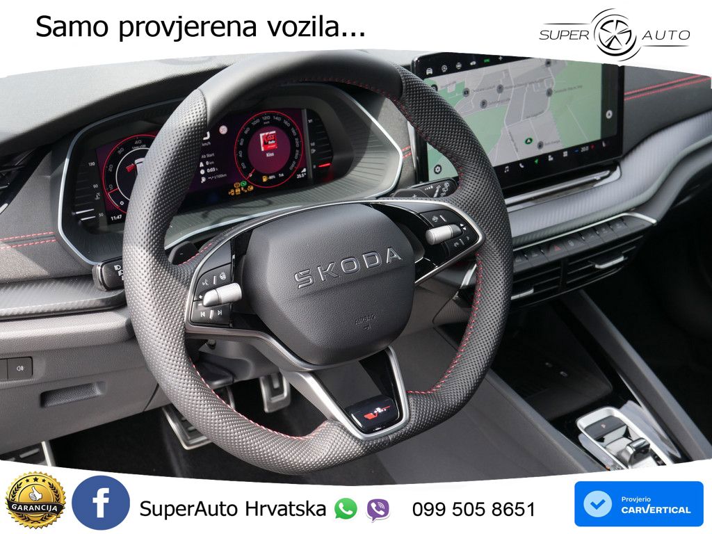 Škoda Octavia Combi RS 2.0 TSI (265 KS) DSG MATRIX+GR SJED+KAM