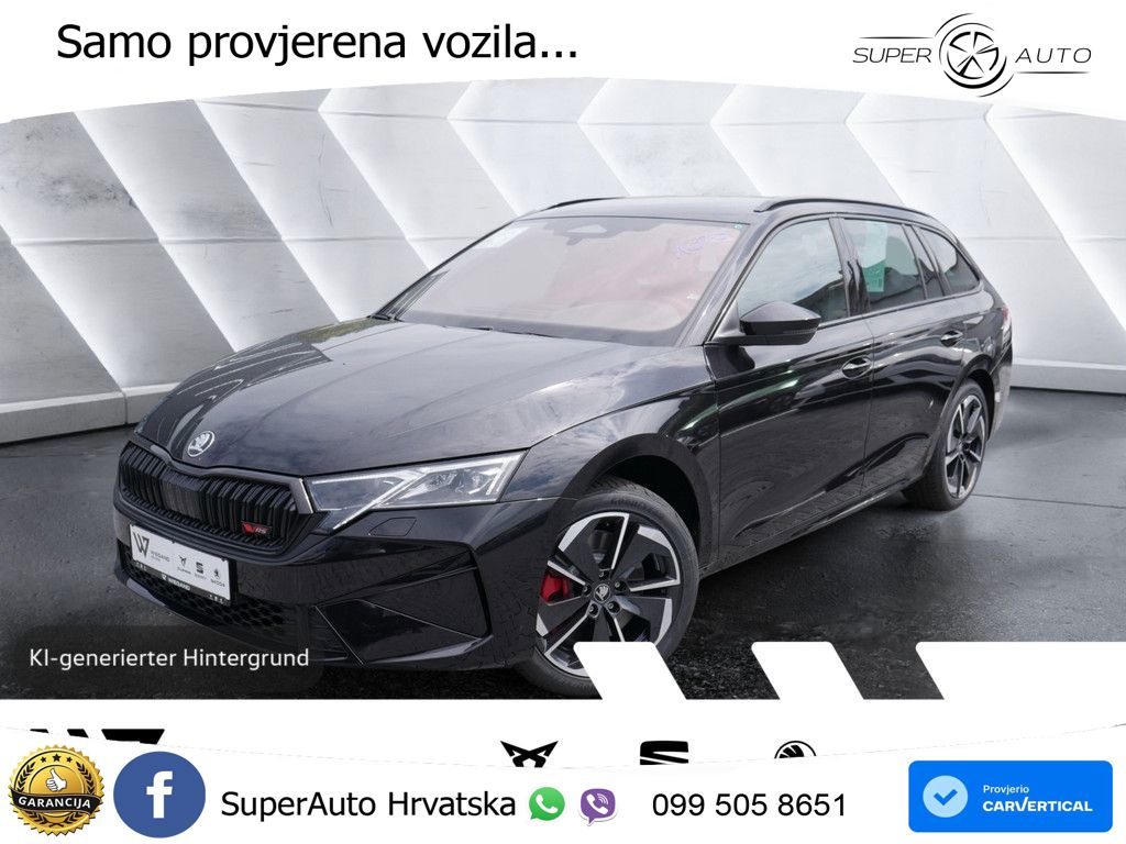 Škoda Octavia Combi RS 2.0 TSI (265 KS) DSG MATRIX+GR SJED+KAM