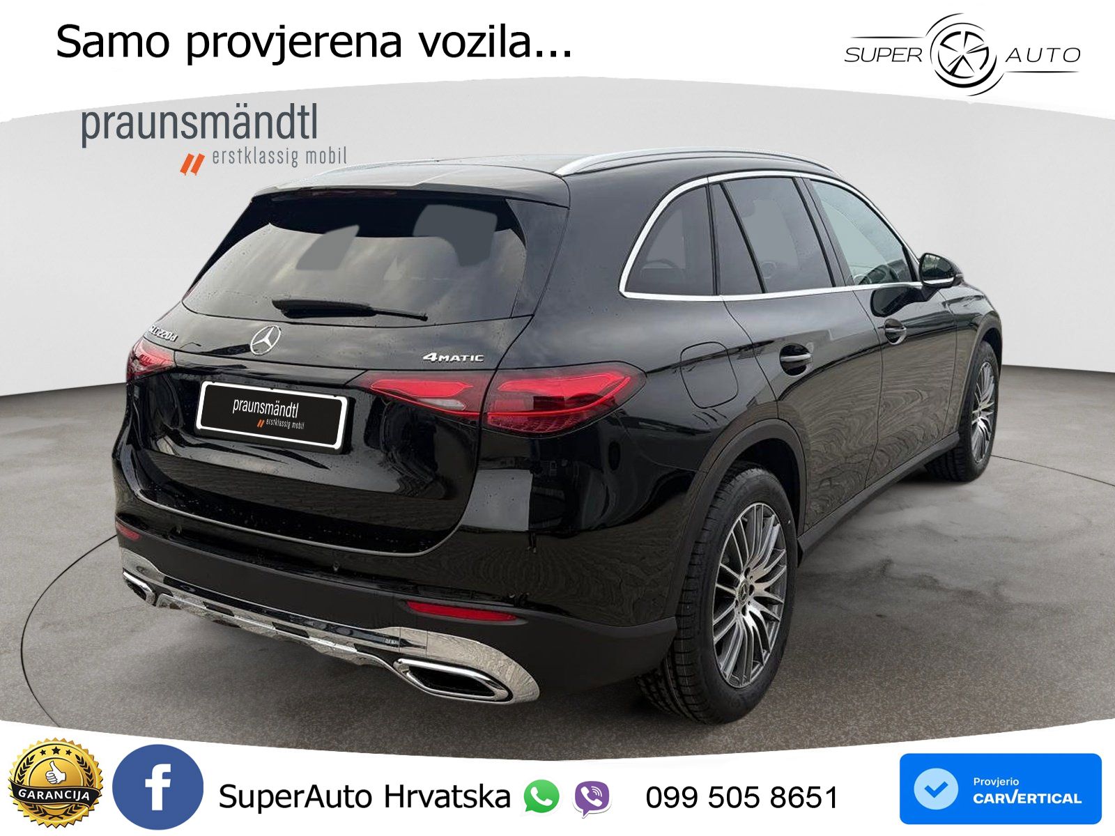 Mercedes GLC 220d (197 KS) 4MATIC 9G-TRONIC Avantgarde ACC+GR SJED+360+PANO