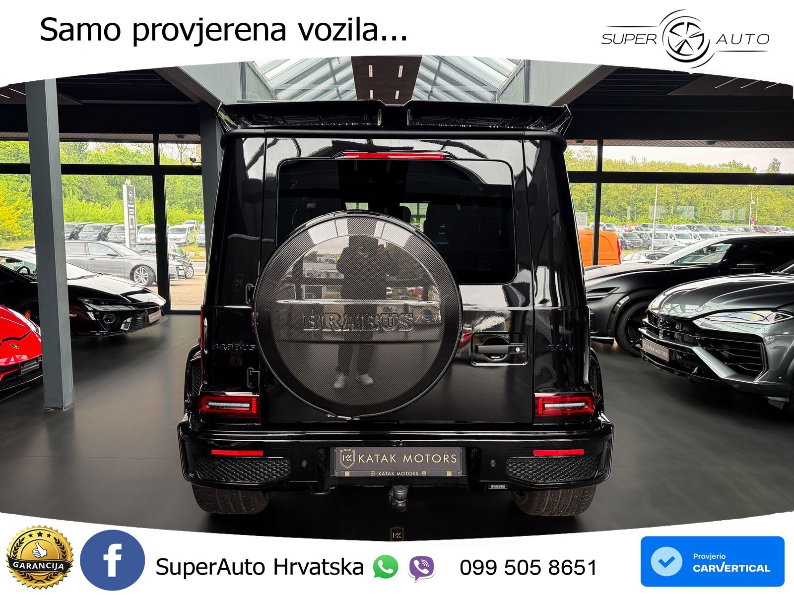 Mercedes AMG G 63 Long V8 (585 KS) 4MATIC 9G-TRONIC AMG SPEEDSHIFT TCT Brabus LED+GR SJED+ACC