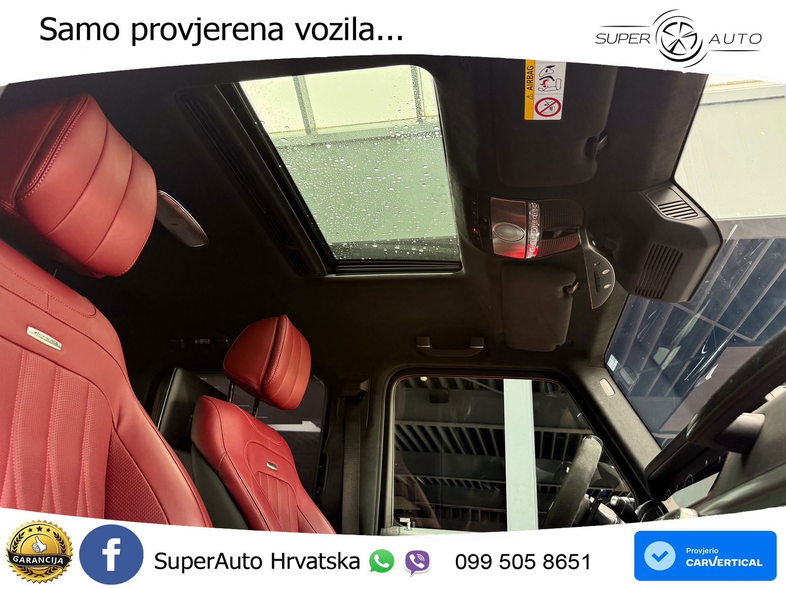 Mercedes AMG G 63 Long V8 (585 KS) 4MATIC 9G-TRONIC AMG SPEEDSHIFT TCT Brabus LED+GR SJED+ACC