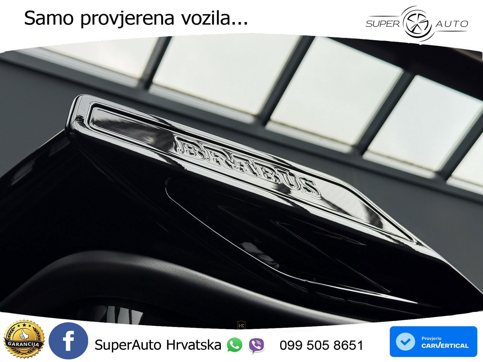 Mercedes AMG G 63 Long V8 (585 KS) 4MATIC 9G-TRONIC AMG SPEEDSHIFT TCT Brabus LED+GR SJED+ACC
