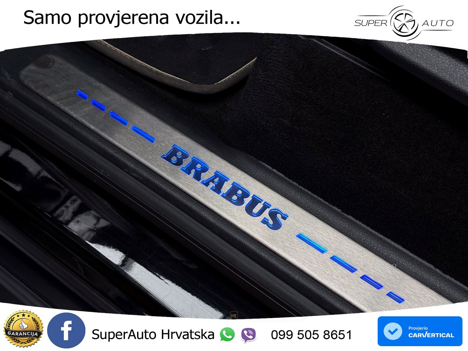 Mercedes AMG G 63 Long V8 (585 KS) 4MATIC 9G-TRONIC AMG SPEEDSHIFT TCT Brabus LED+GR SJED+ACC