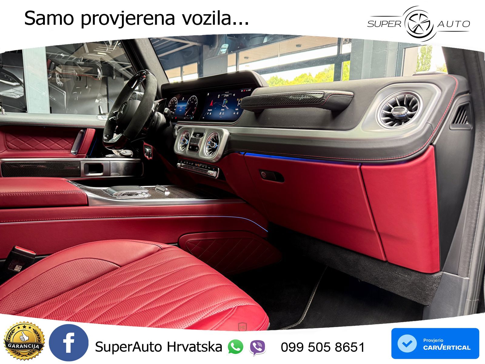 Mercedes AMG G 63 Long V8 (585 KS) 4MATIC 9G-TRONIC AMG SPEEDSHIFT TCT Brabus LED+GR SJED+ACC