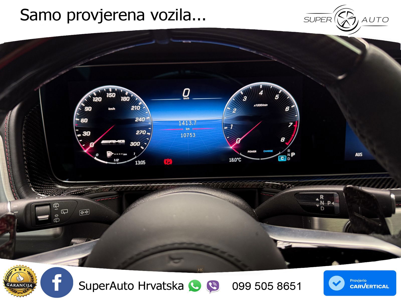 Mercedes AMG G 63 Long V8 (585 KS) 4MATIC 9G-TRONIC AMG SPEEDSHIFT TCT Brabus LED+GR SJED+ACC
