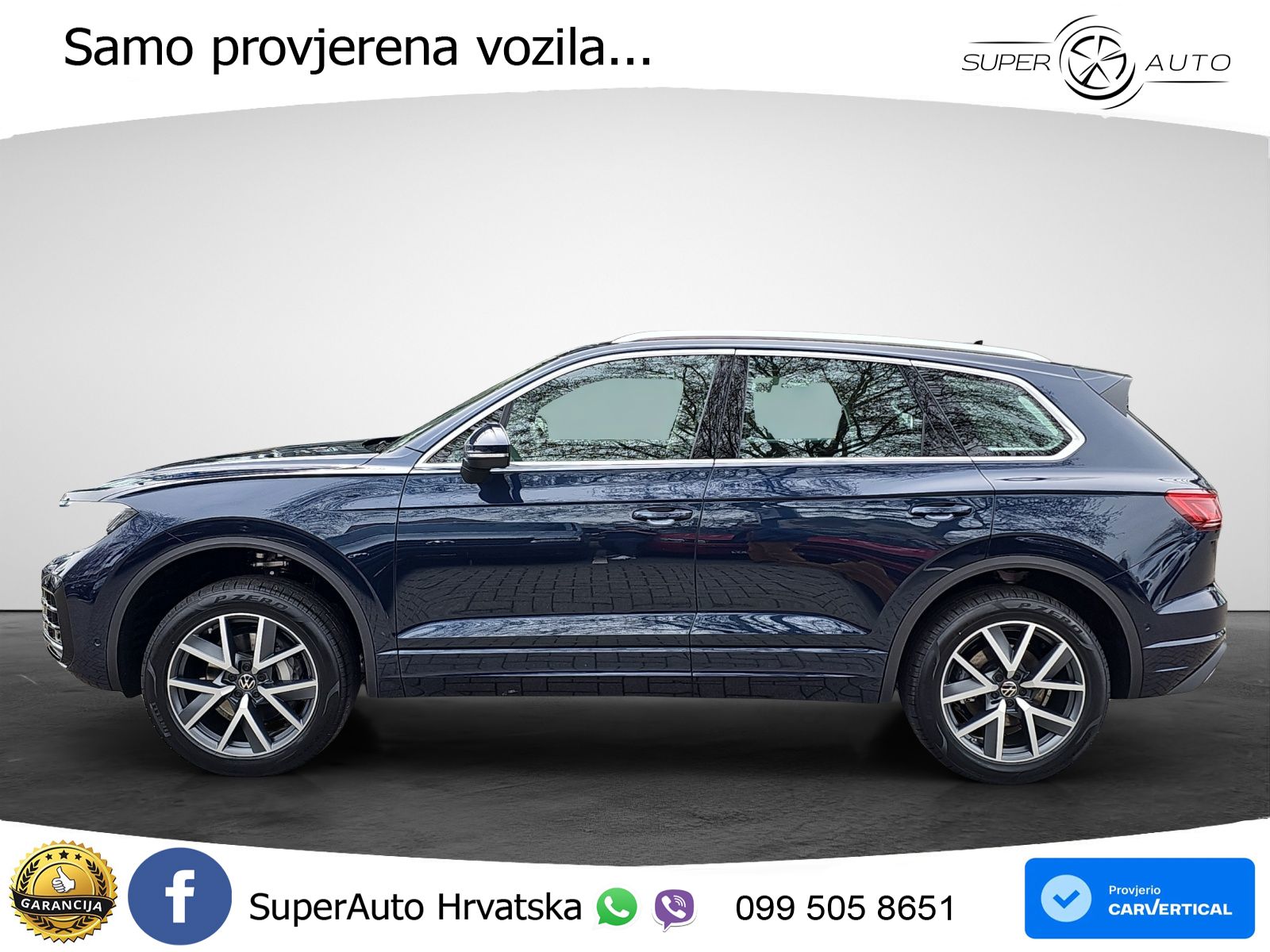 Volkswagen Touareg 3.0 V6 TDI (286 KS) 4MOTION Tiptronic ZRAČNI+ACC+GR SJED+KAM+PANO