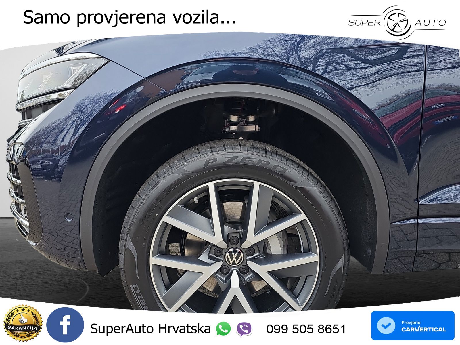 Volkswagen Touareg 3.0 V6 TDI (286 KS) 4MOTION Tiptronic ZRAČNI+ACC+GR SJED+KAM+PANO