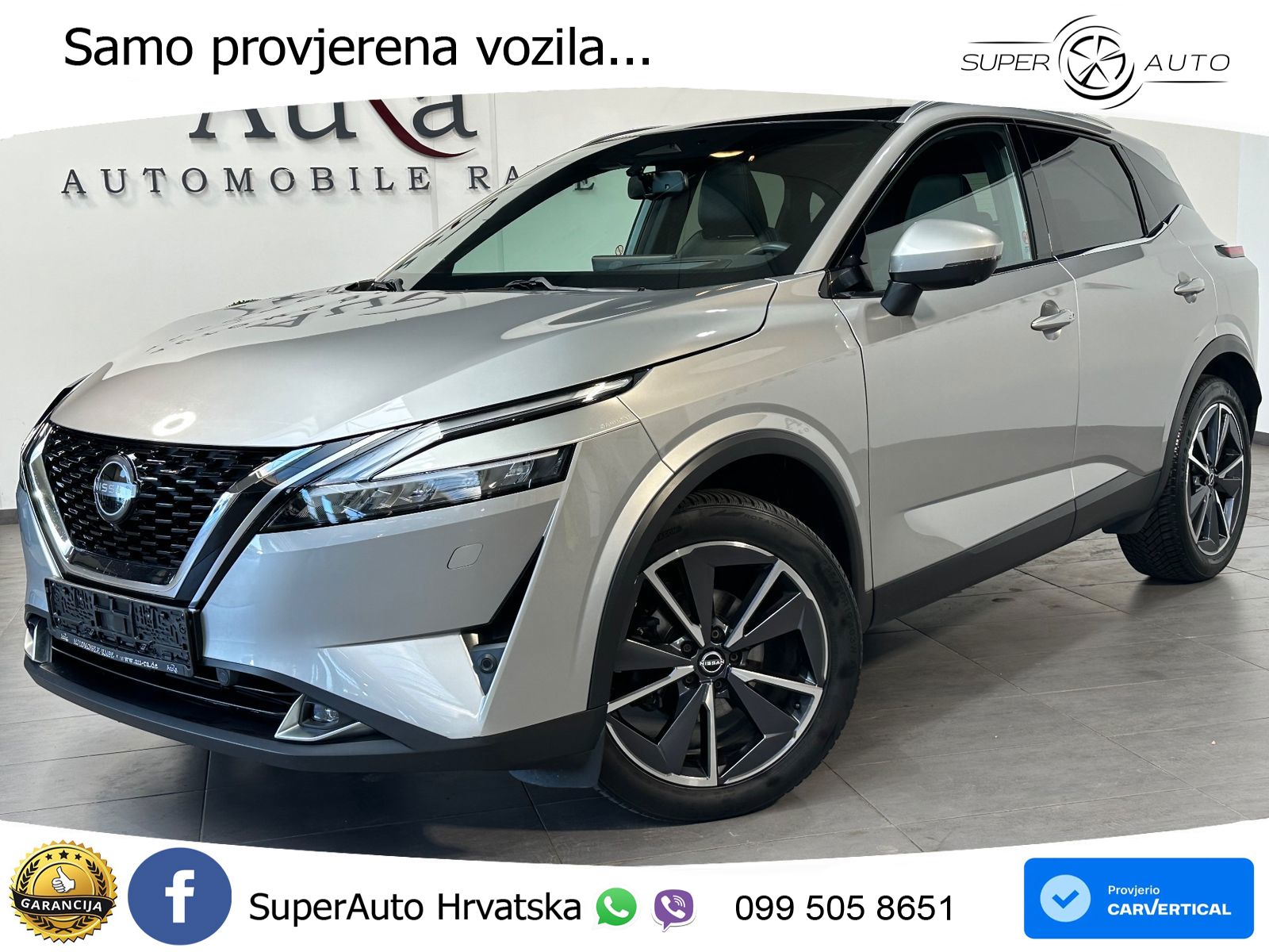 Nissan Qashqai 1.3 DIG-T (158 KS) Xtronic Tekna ACC+HEAD+GR SJED+360+PANO
