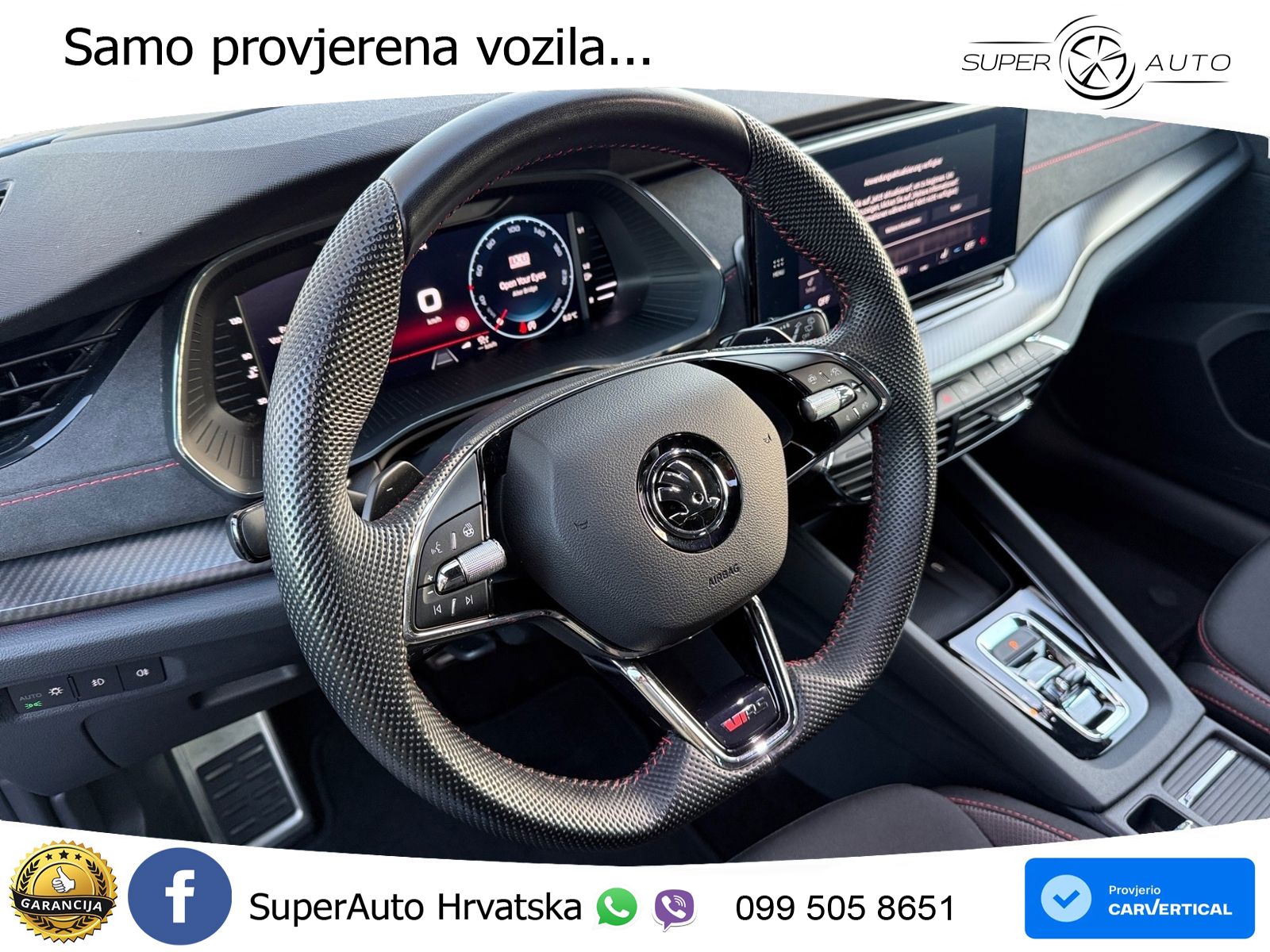 Škoda Octavia Combi RS 2.0 TDI (200 KS) DSG LED+GR SJED+ACC