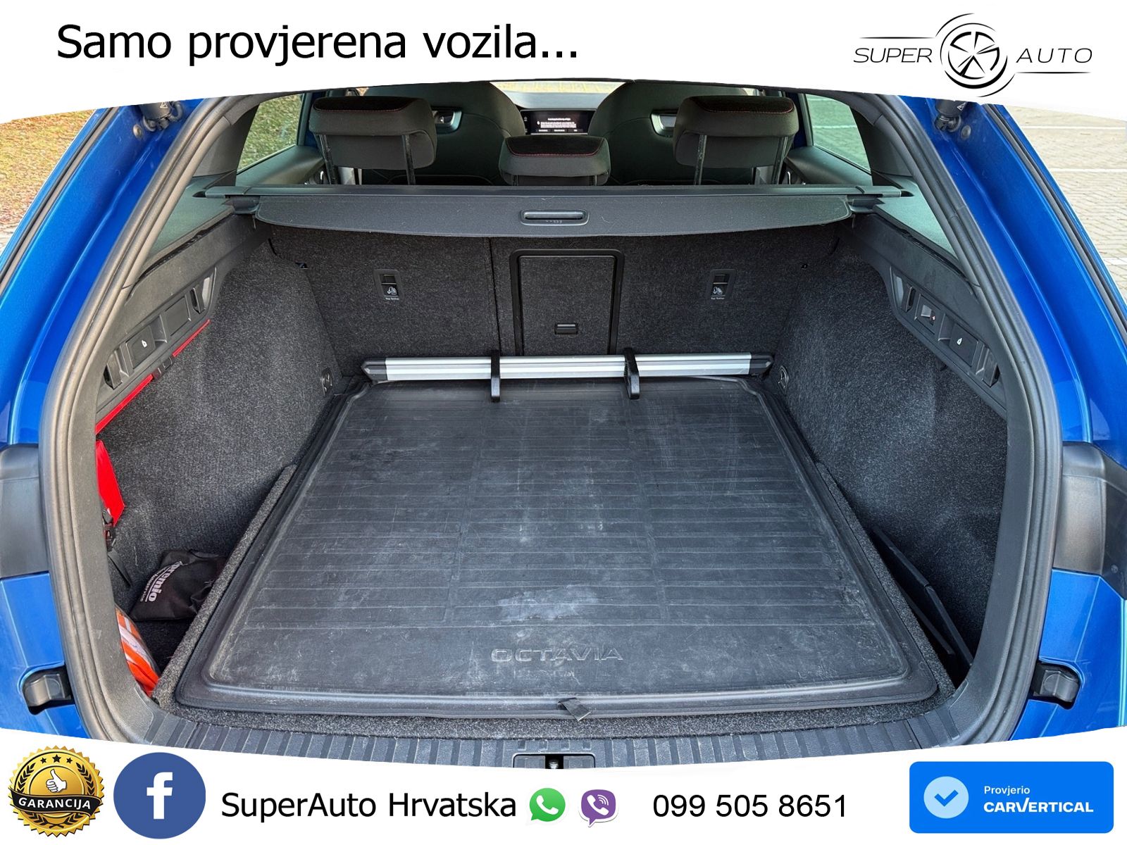 Škoda Octavia Combi RS 2.0 TDI (200 KS) DSG LED+GR SJED+ACC