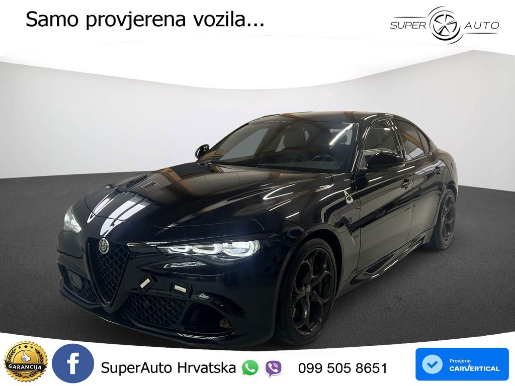Alfa Romeo Giulia Quadrifoglio 2.9 V6 Bi-Turbo (520 KS) Automatic LED+GR SJED+ACC