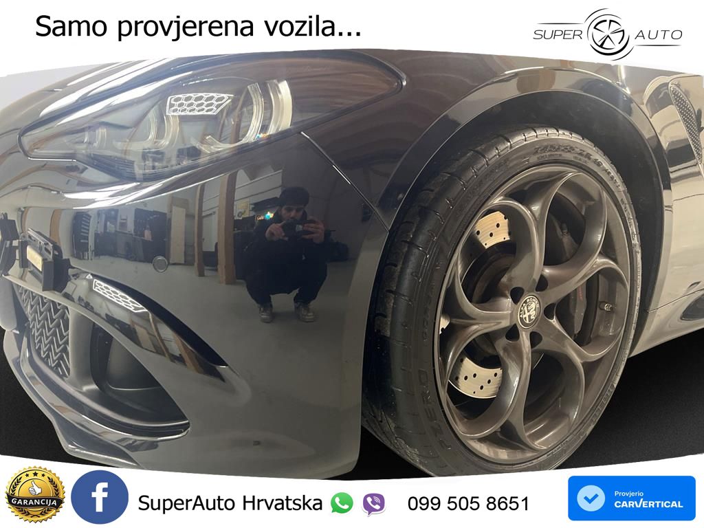 Alfa Romeo Giulia Quadrifoglio 2.9 V6 Bi-Turbo (520 KS) Automatic LED+GR SJED+ACC